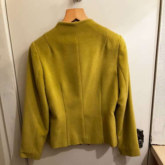 SIMON CHANG blazer size 12 colour yellow - Picture 6 of 8